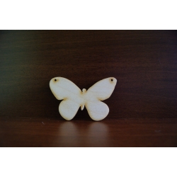 Motyl 6x4cm , motylek z dwoma otworami  6x4 cm